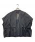 RICK OWENS (リックオウエンス) Sail ショートスリーブ レザーベルトジャケット ブラック サイズ:ONE SIZE：35000円