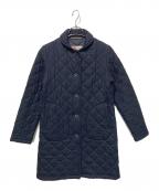 Traditional Weatherwearトラディショナルウェザーウェア）の古着「キルティングコート」｜ネイビー