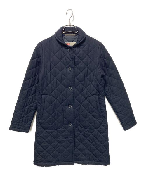 Traditional Weatherwear（トラディショナルウェザーウェア）Traditional Weatherwear (トラディショナルウェザーウェア) キルティングコート ネイビー サイズ:38の古着・服飾アイテム