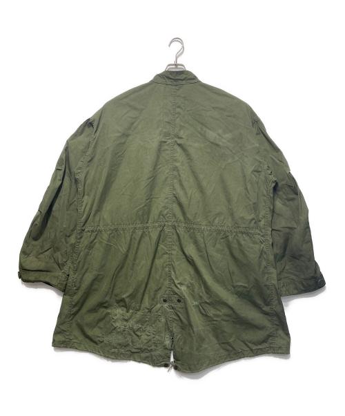 US ARMY（ユーエスアーミー）US ARMY (ユーエスアーミー) モッズコート カーキ サイズ:LARGE-REGULARの古着・服飾アイテム