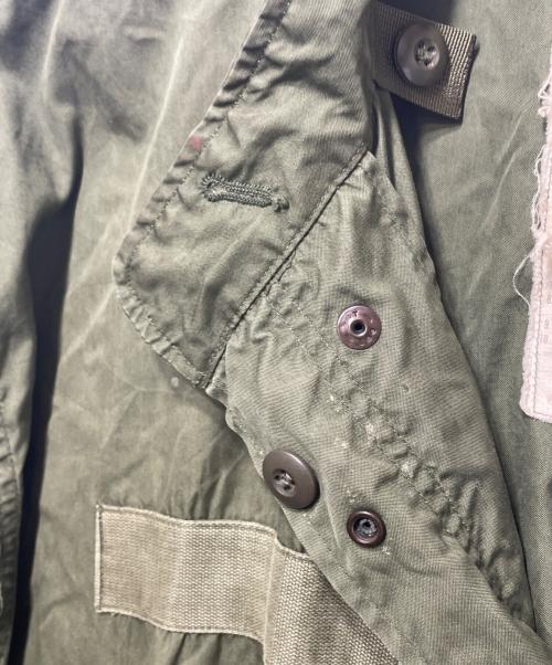 US ARMY（ユーエスアーミー）US ARMY (ユーエスアーミー) モッズコート カーキ サイズ:LARGE-REGULARの古着・服飾アイテム