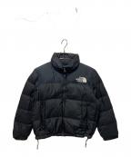 THE NORTH FACEザ ノース フェイス）の古着「ショートヌプシジャケット」｜ブラック