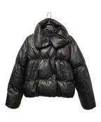theoryセオリー）の古着「シープスキンダウンジャケット」｜ブラック