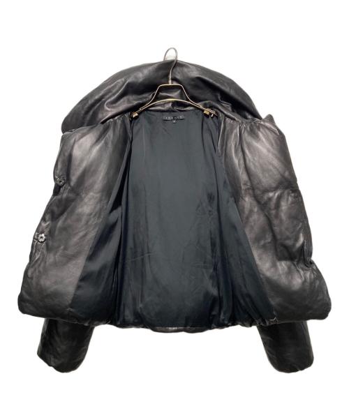 theory（セオリー）theory (セオリー) シープスキンダウンジャケット ブラック サイズ:2の古着・服飾アイテム