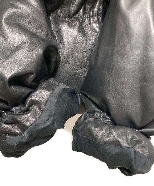 theory（セオリー）theory (セオリー) シープスキンダウンジャケット ブラック サイズ:2の古着・服飾アイテム