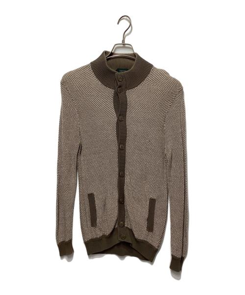 Zanone（ザノーネ）Zanone (ザノーネ) カーディガン ブラウン サイズ:46の古着・服飾アイテム