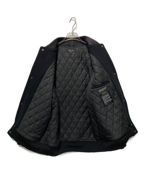 UNUSED（アンユーズド）UNUSED (アンユーズド) カウレザーメルトンスタジャン ブラック サイズ:3の古着・服飾アイテム