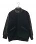 UNUSED（アンユーズド）の古着「カウレザーメルトンスタジャン」｜ブラック