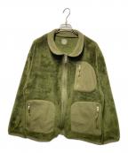Porter Classicポータークラシック）の古着「ベビーフリースジャケット」｜グリーン