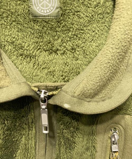 Porter Classic（ポータークラシック）Porter Classic (ポータークラシック) ベビーフリースジャケット グリーン サイズ:Sの古着・服飾アイテム