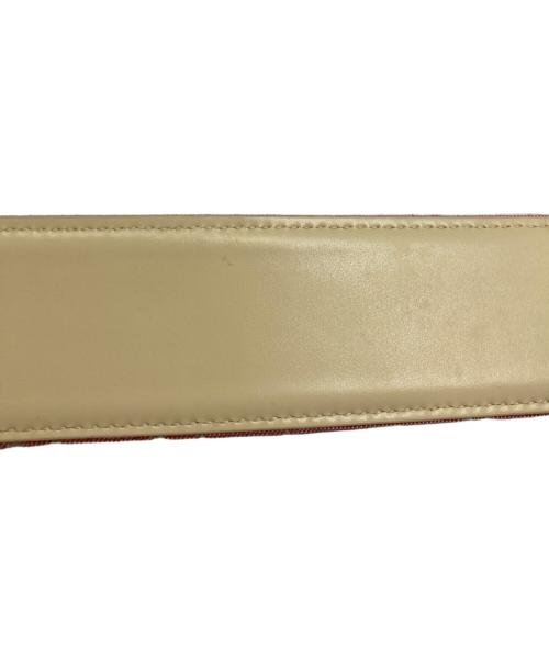 BVLGARI（ブルガリ）BVLGARI (ブルガリ) ロゴマニアベルト ピンク サイズ:105/42の古着・服飾アイテム