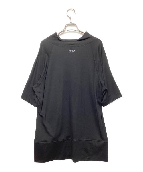 ISSEY MIYAKE HaaT ORJ（イッセイミヤケ ハート オーアールジー）ISSEY MIYAKE HaaT ORJ (イッセイミヤケ ハート オーアールジー) ジップデザインカットソー ブラック サイズ:2の古着・服飾アイテム