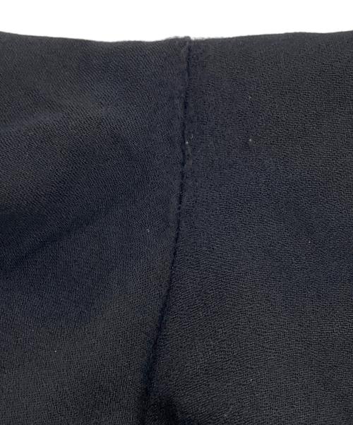 GUCCI（グッチ）GUCCI (グッチ) ウールカシミヤスラックス ブラック サイズ:52の古着・服飾アイテム