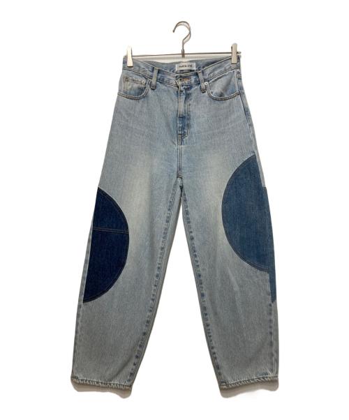 HeRIN.CYE（ヘリンドットサイ）HeRIN.CYE (ヘリンドットサイ) Random patch denim pants サイズ:36の古着・服飾アイテム