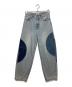 HeRIN.CYE（ヘリンドットサイ）の古着「Random patch denim pants」