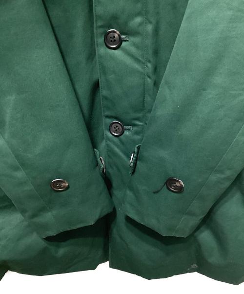 STAMMBAUM（シュタンバウム）STAMMBAUM (シュタンバウム) ファー付ダウンジャケット グリーン サイズ:Ｍの古着・服飾アイテム