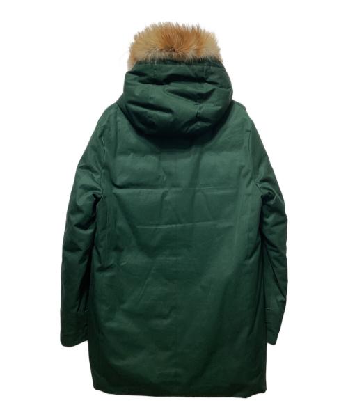 STAMMBAUM（シュタンバウム）STAMMBAUM (シュタンバウム) ファー付ダウンジャケット グリーン サイズ:Ｍの古着・服飾アイテム