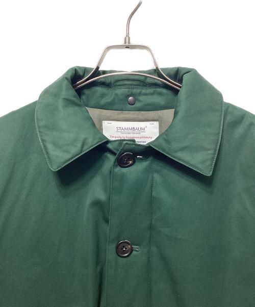 STAMMBAUM（シュタンバウム）STAMMBAUM (シュタンバウム) ファー付ダウンジャケット グリーン サイズ:Ｍの古着・服飾アイテム