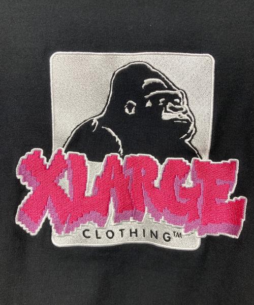 X-LARGE（エクストララージ）X-LARGE (エクストララージ) GRAFFITI PULLOVER HOODED SWEAT ブラック サイズ:Ｍの古着・服飾アイテム