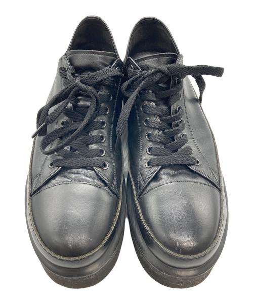 LAD MUSICIAN（ラッドミュージシャン）LAD MUSICIAN (ラッドミュージシャン) COW LEATHER LOW CUT SHOES ブラック サイズ:44の古着・服飾アイテム