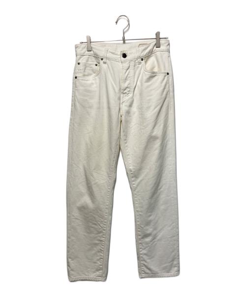 YCHAI（イカイ）YCHAI (イカイ) ワンウォッシュテーパードフィットホワイトデニム ホワイト サイズ:29の古着・服飾アイテム