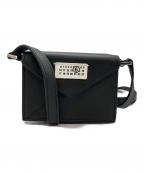 MM6 Maison Margielaエムエムシックスメゾンマルジェラ）の古着「ミニショルダーバッグ」｜ブラック