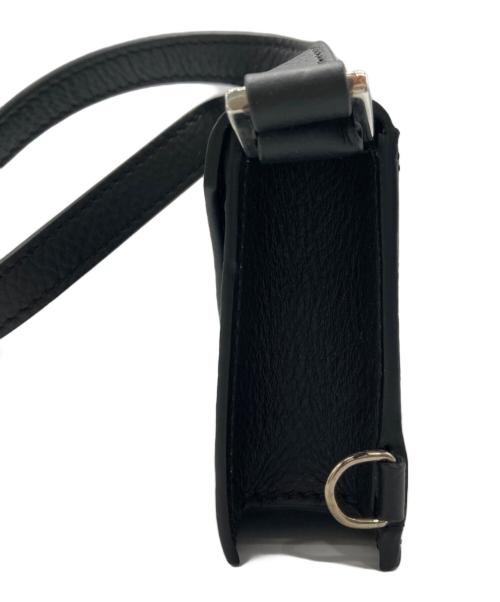 MM6 Maison Margiela（エムエムシックスメゾンマルジェラ）MM6 Maison Margiela (エムエムシックス メゾンマルジェラ) ミニショルダーバッグ ブラックの古着・服飾アイテム