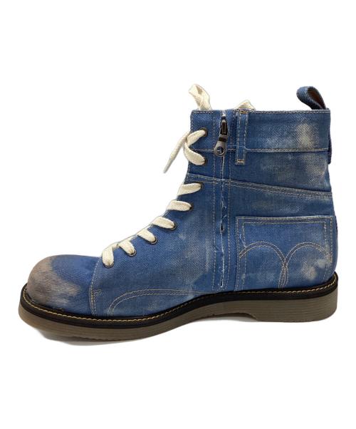 glamb（グラム）glamb (グラム) スリンキーデニムブーツ インディゴ サイズ:４の古着・服飾アイテム