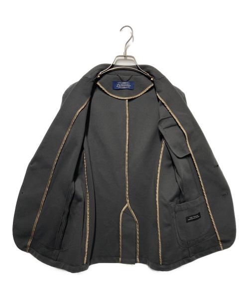 nano・universe（ナノ・ユニバース）nano・universe (ナノ・ユニバース) ダメリーノ SOLOTEXツイルジャージ セットアップ グレー サイズ:Sの古着・服飾アイテム