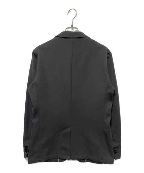 nano・universe（ナノ・ユニバース）nano・universe (ナノ・ユニバース) ダメリーノ SOLOTEXツイルジャージ セットアップ グレー サイズ:Sの古着・服飾アイテム