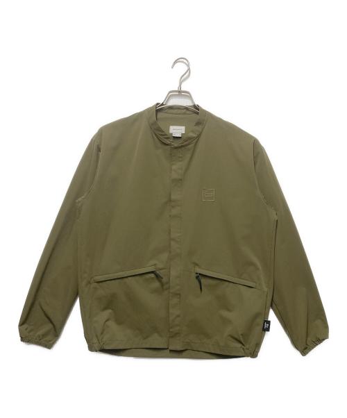 WOOLRICH（ウールリッチ）WOOLRICH (ウールリッチ) BEAMS Lights (ビームスライト) 別注 BRING × HYPERHELIX CARDIGAN カーキ サイズ:USA　Sの古着・服飾アイテム