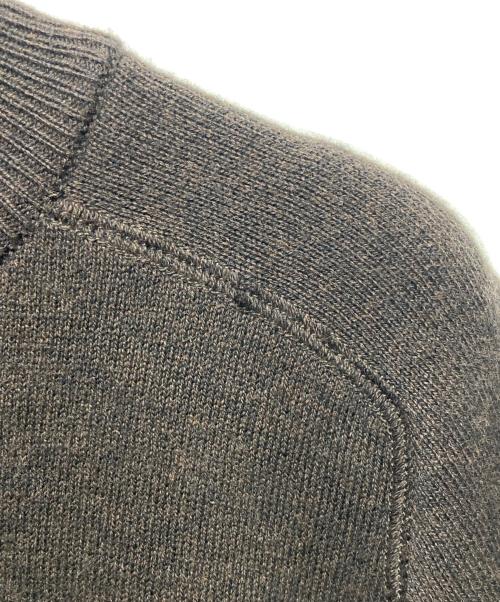 Curensology（カレンソロジー）Curensology (カレンソロジー) ダブルフェイス ニットブルゾンジャケット ブラウン サイズ:Freeの古着・服飾アイテム