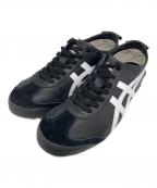 Onitsuka Tigerオニツカタイガー）の古着「ローカットスニーカー」｜ブラック