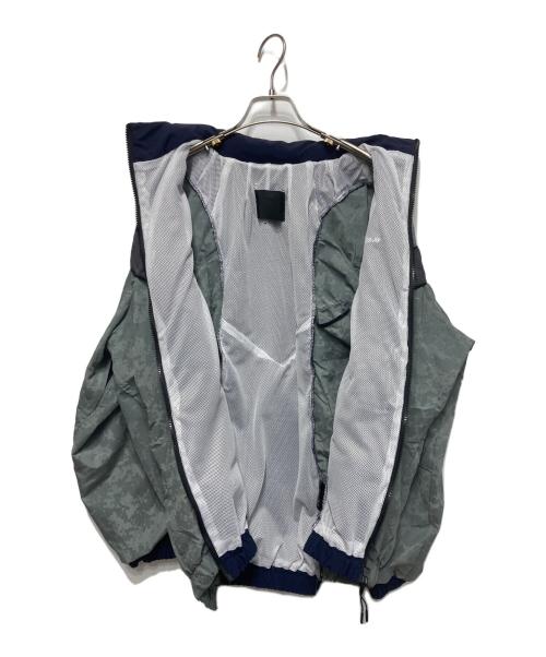 WEYEP（ウィエップ）WEYEP (ウィエップ) リメイクナイロンジャケット ネイビー サイズ:Mの古着・服飾アイテム