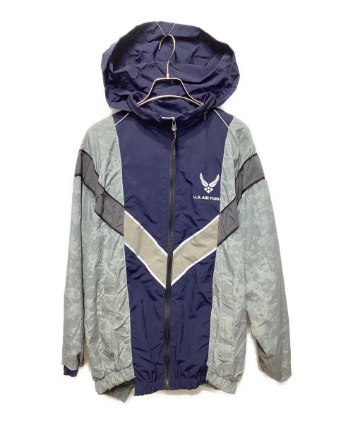 WEYEP（ウィエップ）WEYEP (ウィエップ) リメイクナイロンジャケット ネイビー サイズ:Mの古着・服飾アイテム