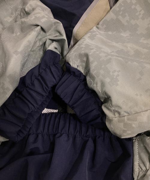 WEYEP（ウィエップ）WEYEP (ウィエップ) リメイクナイロンジャケット ネイビー サイズ:Mの古着・服飾アイテム