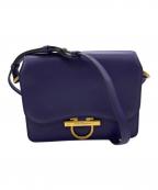 ）の古着「ガンチーニショルダーバッグ」｜パープル