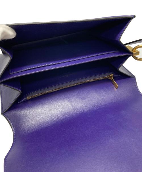 Salvatore Ferragamo（サルヴァトーレ フェラガモ）Salvatore Ferragamo (サルヴァトーレ フェラガモ) ガンチーニショルダーバッグ パープルの古着・服飾アイテム