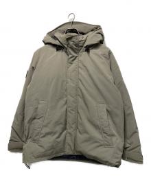 DANTON（ダントン）の古着「ダントン アーミーフーデッドジャケット」｜オリーブ