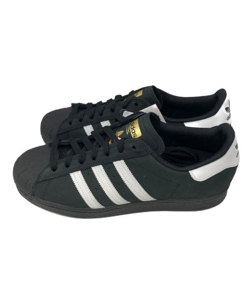 adidas（アディダス）adidas (アディダス) ヌバックスーパースター ブラック サイズ:27.5の古着・服飾アイテム