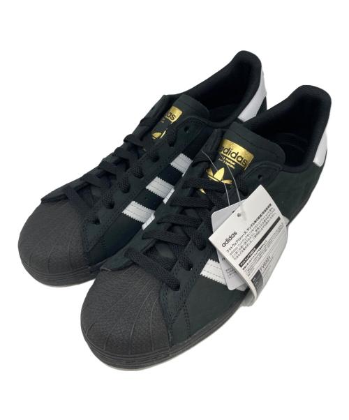 adidas（アディダス）adidas (アディダス) ヌバックスーパースター ブラック サイズ:27.5の古着・服飾アイテム