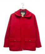 L.L.Beanエルエルビーン）の古着「ウールジップショートコート」｜レッド