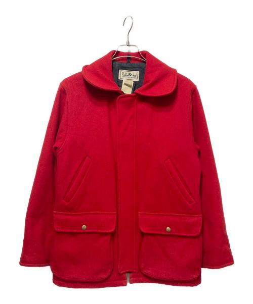 L.L.Bean（エルエルビーン）L.L.Bean (エルエルビーン) ウールジップショートコート レッド サイズ:Ｍの古着・服飾アイテム