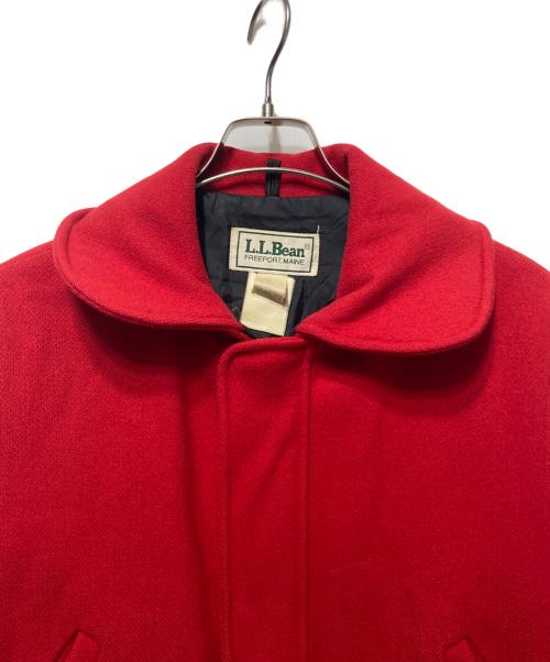L.L.Bean（エルエルビーン）L.L.Bean (エルエルビーン) ウールジップショートコート レッド サイズ:Ｍの古着・服飾アイテム