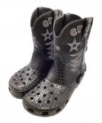 crocsクロックス）の古着「クラシックカウボーイブーツ」｜ブラック