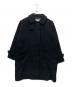 FRAMeWORK（フレームワーク）の古着「ラムウールMIXシャルムバルカラーコート」｜ネイビー