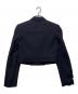 ALEXANDER McQUEEN (アレキサンダーマックイーン) クロップドブレザー ネイビー サイズ:42：27000円