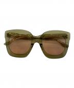 BOTTEGA VENETAボッテガベネタ）の古着「サングラス」｜イエロー