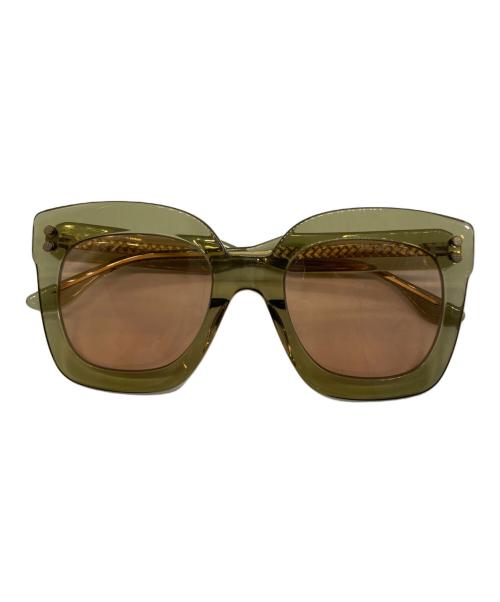 BOTTEGA VENETA（ボッテガベネタ）BOTTEGA VENETA (ボッテガベネタ) サングラス イエロー サイズ:51▢22　145の古着・服飾アイテム