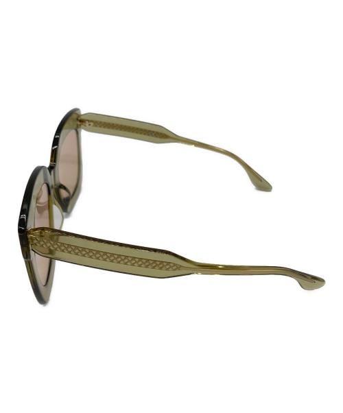 BOTTEGA VENETA（ボッテガベネタ）BOTTEGA VENETA (ボッテガベネタ) サングラス イエロー サイズ:51▢22　145の古着・服飾アイテム